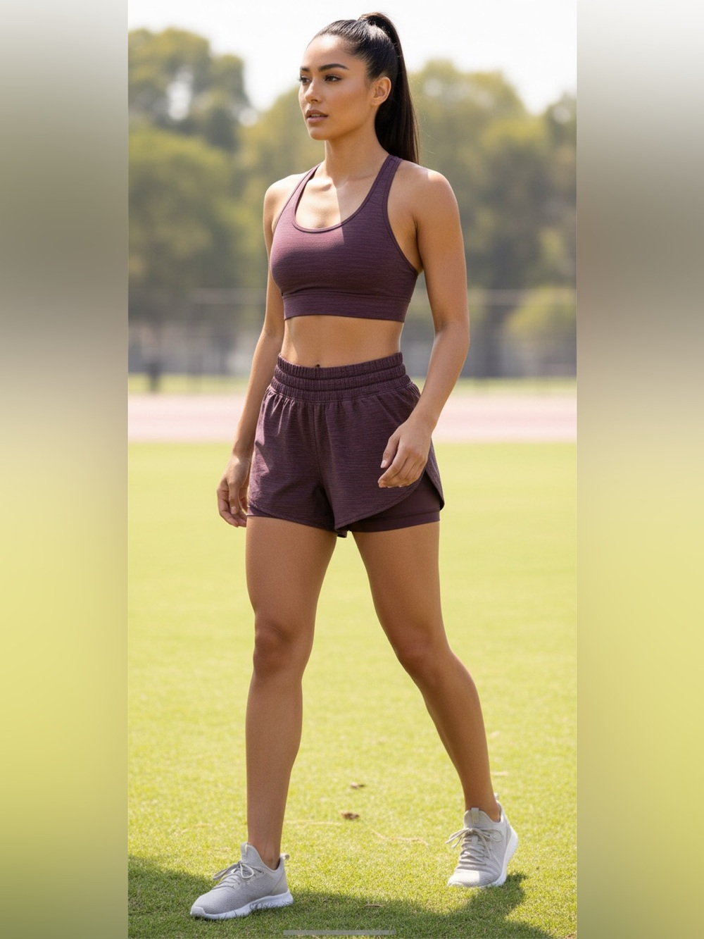 lululemon athletica Women's Plum Athletic Shorts